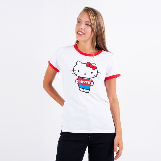 t shirt levis hello kitty