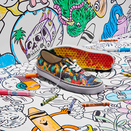 Vans x Crayola