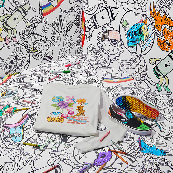 Vans x Crayola